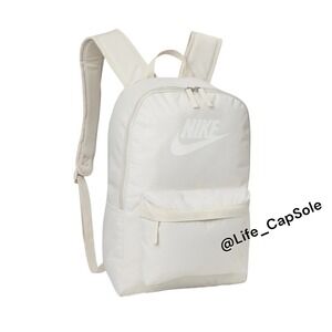 NWT Nike Heritage Backpack Light Orewood Brown/Summit White Cream Unisex 25L New